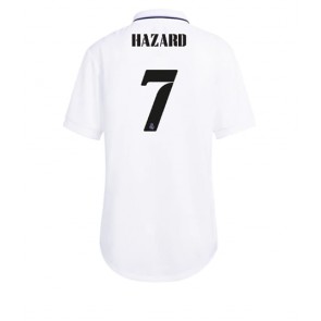 Real Madrid Eden Hazard #7 kläder Kvinnor 2022-23 Hemmatröja Kortärmad